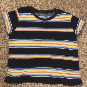 urban outfitters simple rainbow tee shirt